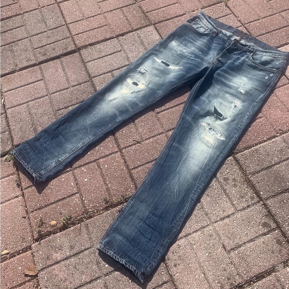 Men's nudie jeans grim Tim 36x31.5